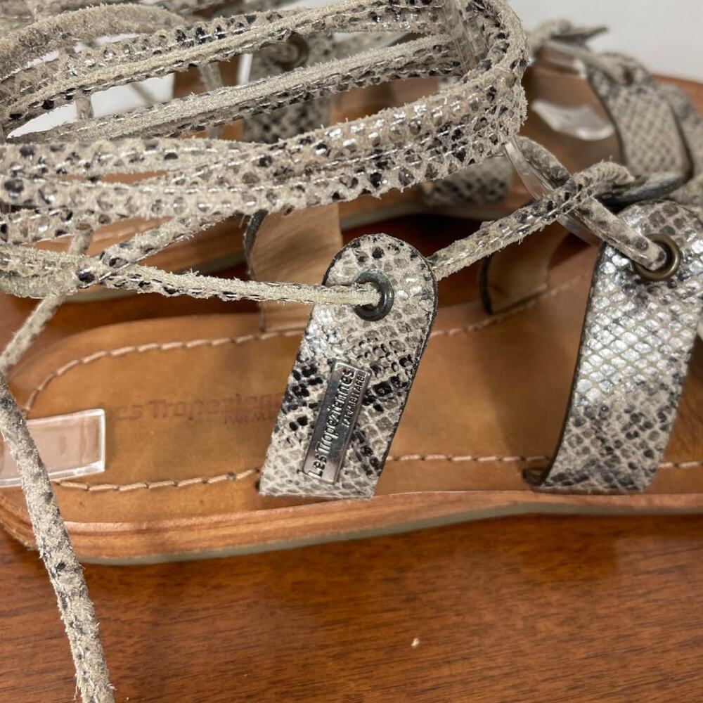 Les Tropeziennes Bird Lace Up Sandals Size EU 39 - Picture 8 of 10